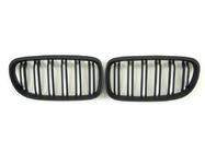 BMW 3 серия E90/E91 2005-2011 гг. Решетки радиатора M-Look (для E-90/91 2008-2011, Черный Матовый) фото 2