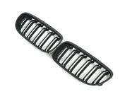 BMW 3 серия E90/E91 2005-2011 гг. Решетки радиатора M-Look (для E-90/91 2008-2011, Черный Матовый) фото 3