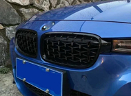 BMW 3 серия F30/F31 2012-2019 гг. Ноздри Diamond Black фото 2