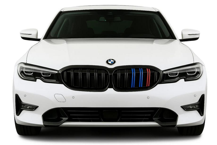 BMW 3 серия G20/G21 2018- гг. Решетки M-Look V2 (2018-2022, M-Color с черной окантовкой) Image