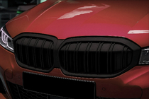 BMW 3 серия G20/G21 2018- гг. Решетка радиатора M-Look (2022+, Черный Матовый) фото 1