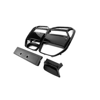 Решетки радиатора CS-Style (для G22/23, Черный Глянец) BMW 4 серия G22/23/26 2020- гг. фото 3