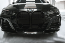 BMW 4 серия G22/23/26 2020- гг. Решетка радиатора CS-Style (для G22/23, Черный Матовый) фото 1