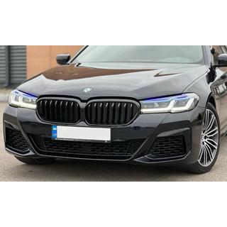 Ноздри 1 Bar (2021+, Черный Глянец) BMW 5 серия G30/G31 2017–2023 гг. фото 2