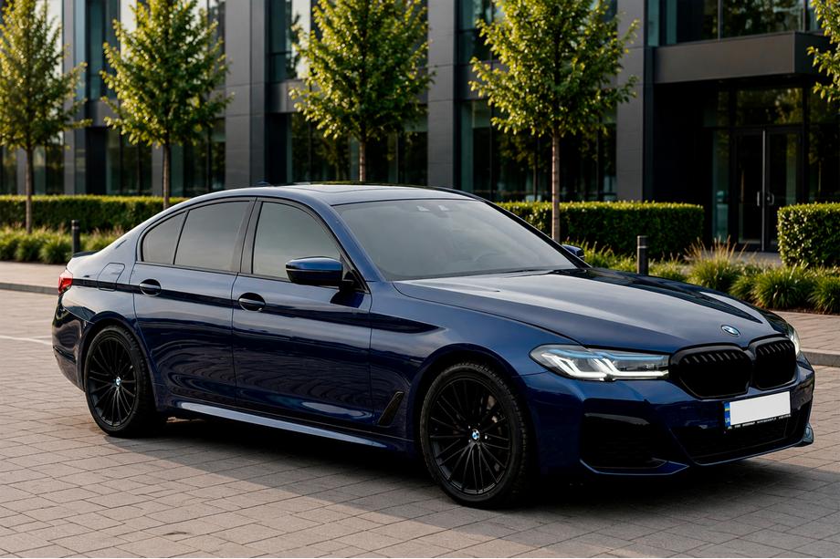 BMW 5 серия G30/G31 2017–2023 гг. Ноздри 1 Bar (2021+, Черный Глянец) Фото 5