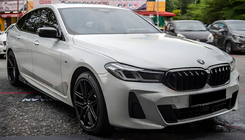 BMW 6 серия G32 2017- гг. Решетки M-Look (2020-2023, Черный Глянец) фото 1
