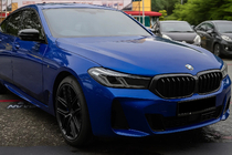 BMW 6 серия G32 2017- гг. Решетки M-Look (2020-2023, Черный Матовый) фото 1