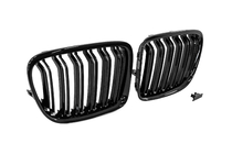 BMW X1 E84 2009-2015 гг. Ноздри M-Look (Черный Глянец) фото 4