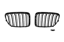 BMW X1 E84 2009-2015 гг. Ноздри M-Look (Черный Глянец) фото 5