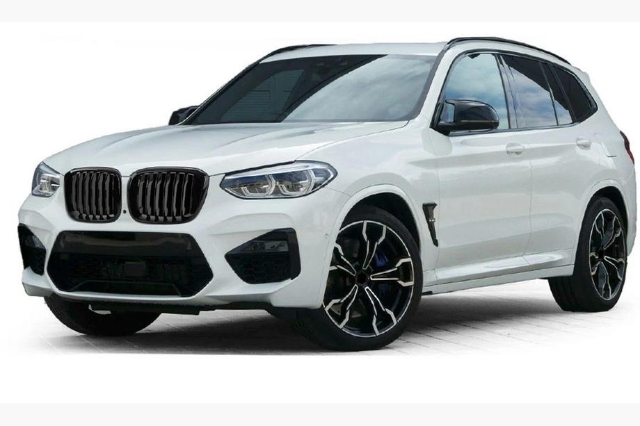 BMW X3 G01 2018- гг. Ноздри 1 Bar (2018-2021, Черный Глянец) Фото 1