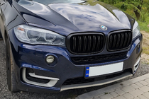 BMW X5 F15 2013-2018 гг. Ноздри M-Look (черный матовый) фото 1