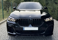 BMW X6 G06 2019–2027 гг. Ноздри 1 Полоса (2019-2022, Черный Глянец) фото 1