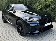 BMW X6 G06 2019–2027 гг. Ноздри 1 Полоса (2019-2022, Черный Глянец) фото 2