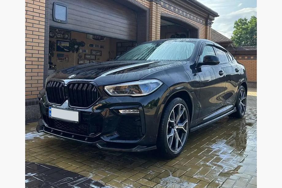 BMW X6 G06 2019–2027 гг. Ноздри M-Look (2019-2022, Черный Глянец) Image