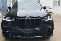 BMW X7 G07 2019- гг. Решетка радиатора M-Look (2019-2022, Черный Матовый) фото 1