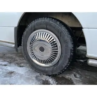 Колпаки из нержавейки Звезда (1-катковые, комплект 4 шт) фото 4