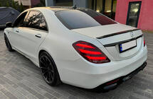 Mercedes S-class W222 2013-2022 гг. Задний диффузор BRB (под покраску, 2018+) фото 3