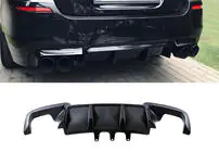 BMW 5 серия F10/F11 2010–2016 гг. Задний диффузор DPT V-3 (для M-Performance) фото 1