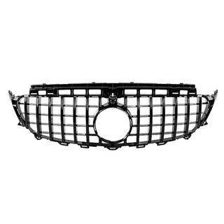 Передняя Решетка GT Panamericana Черная (для Avantgarde/AMG-Line/E43 AMG/E53 AMG 2016-2020) Mercedes E-сlass W213 2016-2023 гг. фото 2