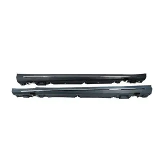 Боковые Пороги AMG Mercedes C-сlass W205 2014-2021 гг. фото 1