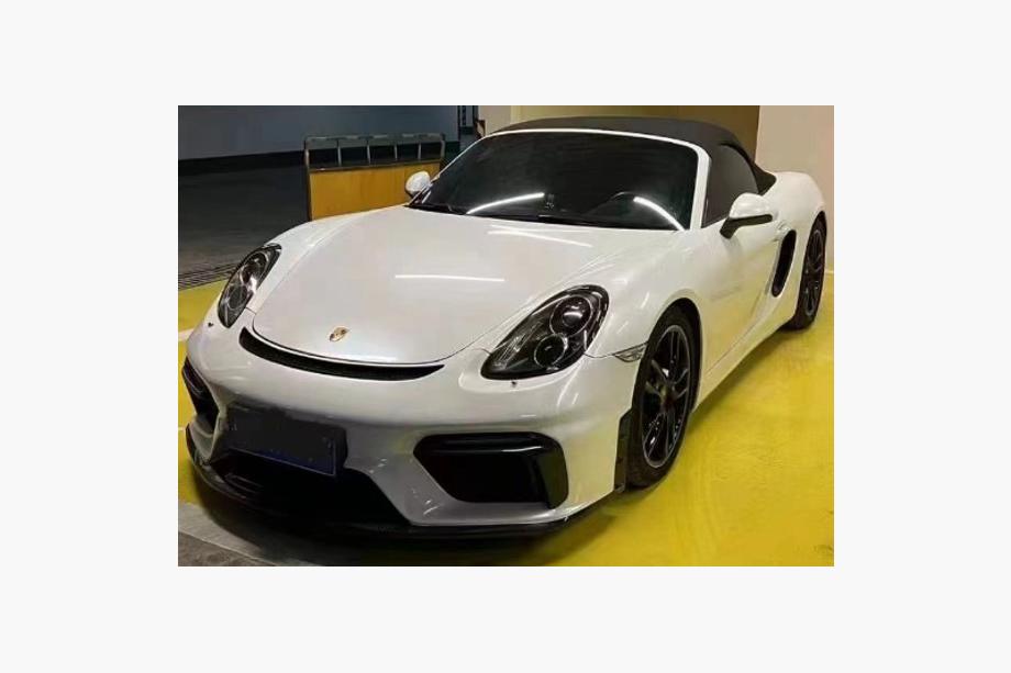 Porsche Boxster/Cayman 981 2013-2016 гг. Передний бампер в сборе (стиль 982 GT4) Image