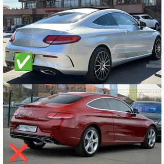 Комплект обвеса с диффузором для Coupe (дизайн Black Mamba C63GT) Mercedes C-сlass W205 2014-2021 гг. фото 4