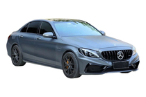 Mercedes C-class W205 2014-2021 гг. Крылья C63 AMG Style (Алюминий, 2 шт) фото 3