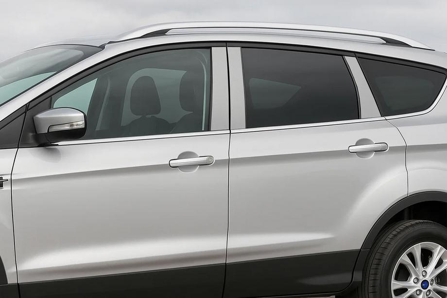 Ford Kuga/Escape 2013-2019 гг. Накладки на дверные стойки из нержавеющей стали Image