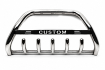Ford Custom 2013-2022 гг. Кенгурятник WT004 (нержавейка) фото 2