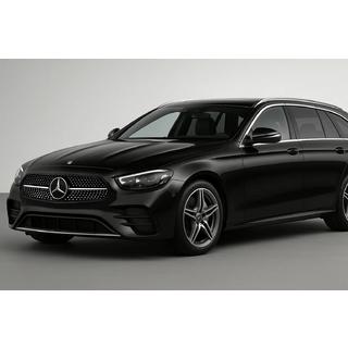 Передняя решетка Diamond Black (для SW, 2020+) Mercedes E-сlass W213 2016-2023 гг. фото 1