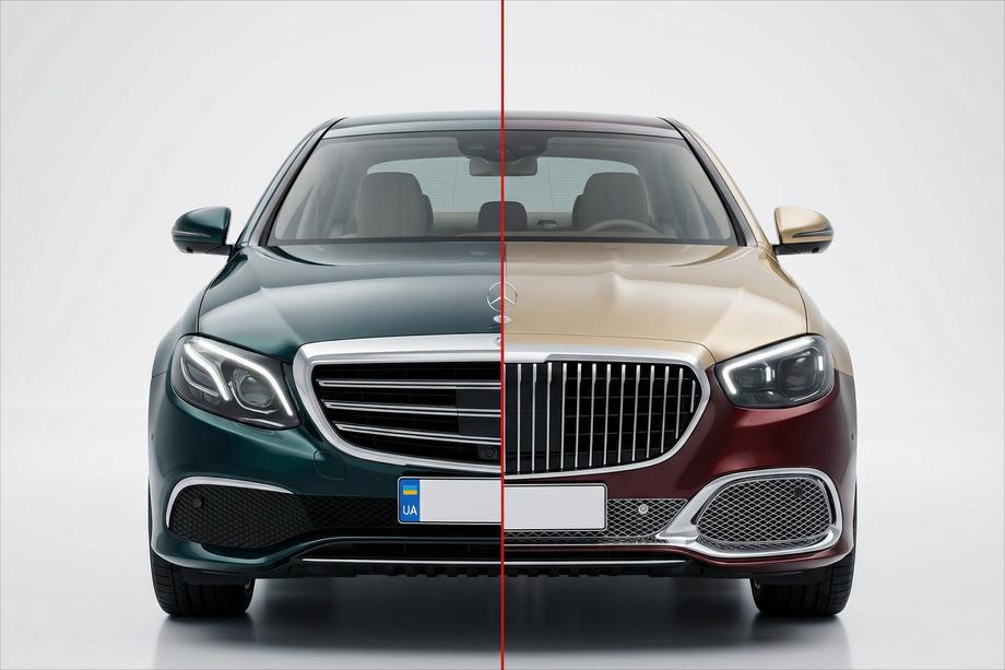 Mercedes E-class W213 2016-2023 гг. Комплект рестайлинга в Maybach 2024 Image