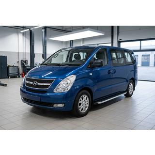 Боковые Подножки Fullmond (2 шт, алюминий) Hyundai H300, H1, Starex 2008-2020 гг. фото 1