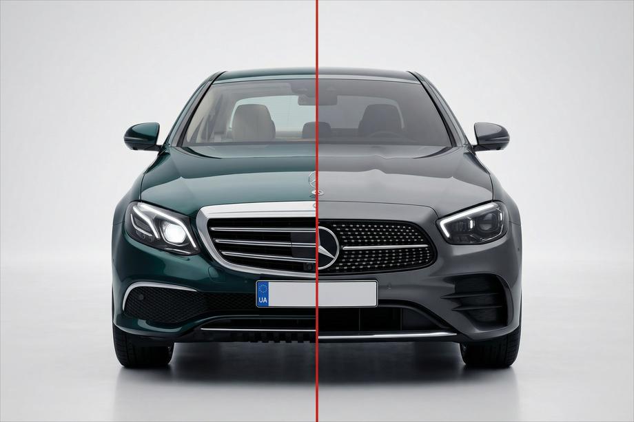 Mercedes E-class W213 2016-2023 гг. Комплект рестайлинга AMG-Line 2024 Фото 1