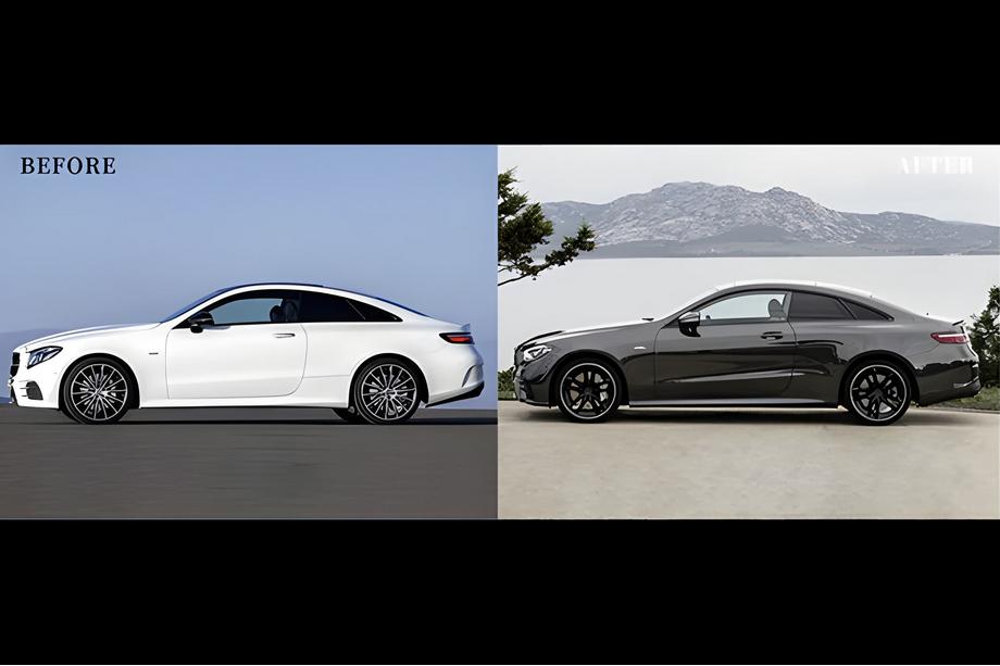 Mercedes E-class coupe C238 2016-2024 гг. Комплект обвеса рестайлинг в стиле AMG E63 2024 Фото 2