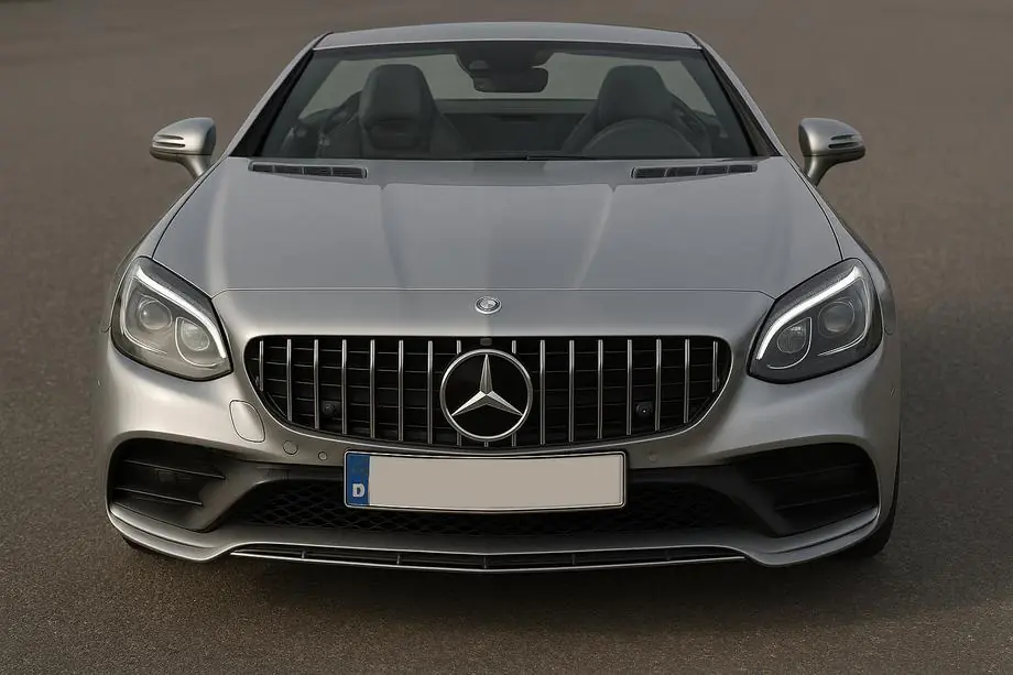 Mercedes SLC R172 2016-2020 гг. Передняя решетка GT Panamericana Фото 1