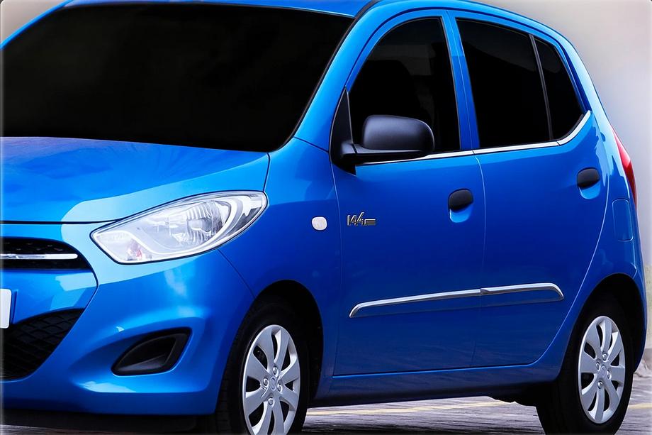 Hyundai I-10 2014-2017 гг. Окантовка окон Нержавейка (8 шт) Фото 1