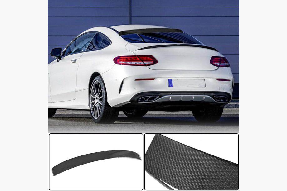 Mercedes C-class W205 2014-2021 гг. Спойлер V2 (для купе 2015-2019, Карбон) Image