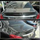 Mercedes C-class W205 2014-2021 гг. Спойлер V2 (для SD 2015-2019, Карбон) фото 3