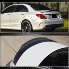 Mercedes C-class W205 2014-2021 гг. Спойлер V7 (для SD 2015-2021, Карбон) фото 5