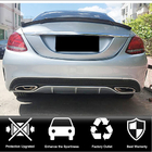 Mercedes C-class W205 2014-2021 гг. Спойлер V9 (для SD 2015-2019, Карбон) фото 2