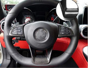 Mercedes C-class W205 2014-2021 гг. Накладка на Руль Карбон фото 2