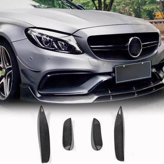 Карбоновые Накладки на Передний Бампер для C63 AMG 2015-2019 фото 1
