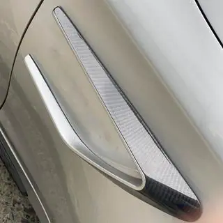 Карбоновые накладки на передние крылья (для Купе/Кабриолет C63 AMG 2015-2019) фото 3