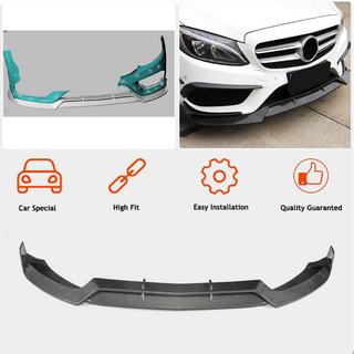 Передний спойлер Lip V2 для C43 AMG 2015-2019 Карбон фото 2