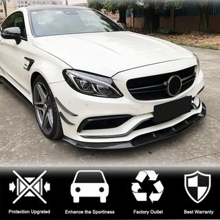 Передний бампер Лип V1 для SD C63 AMG 2015-2019 Карбон фото 2
