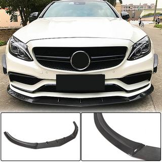 Передний спойлер Lip V3 для SD C63 AMG 2015-2019 Карбон фото 2