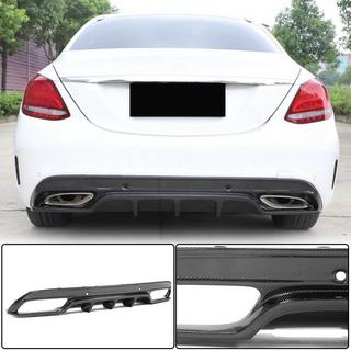 Диффузор заднего бампера для SD C43/C63 AMG 2015-2019 Карбон фото 1