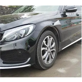 Карбоновые накладки на передние крылья (для SD AMG-Line 2015-2019) фото 3
