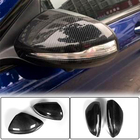 Mercedes C-class W205 2014-2021 гг. Накладки на Зеркала V2 (Карбон) фото 6