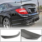 Mercedes C-class W204 2007-2015 гг. Спойлер SD V2 (Карбон) фото 2